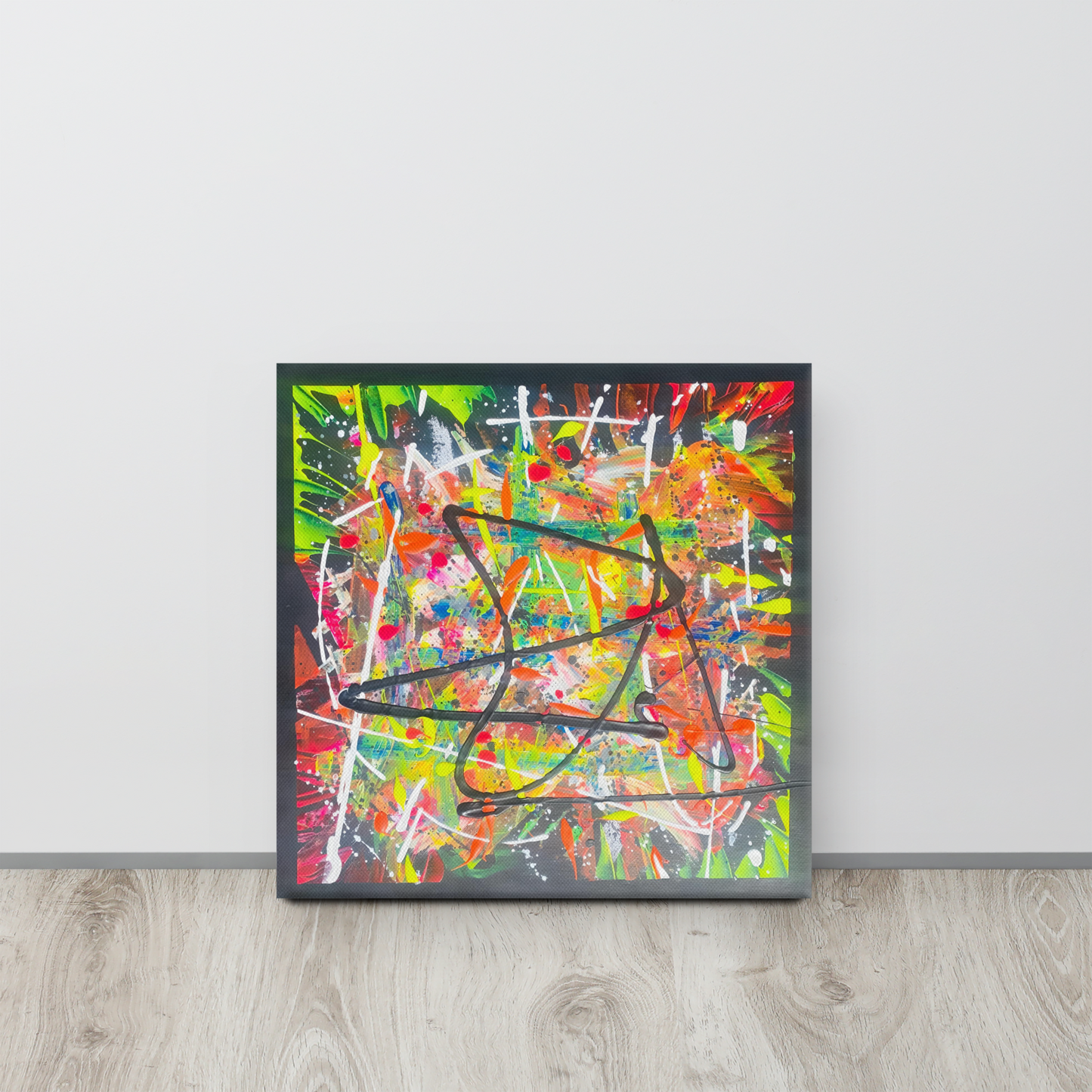 Padlock - Canvas Reprint