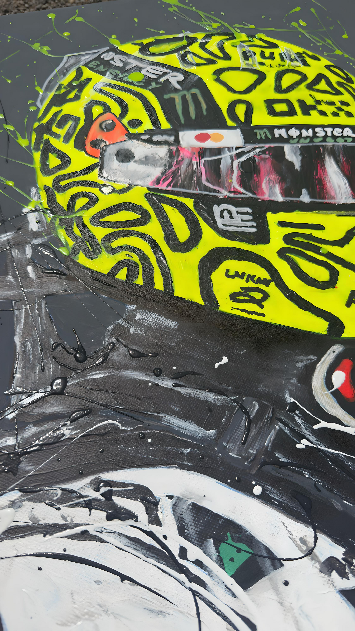 Lando Norris wins Monaco grand prix 2025 - Original Artwork