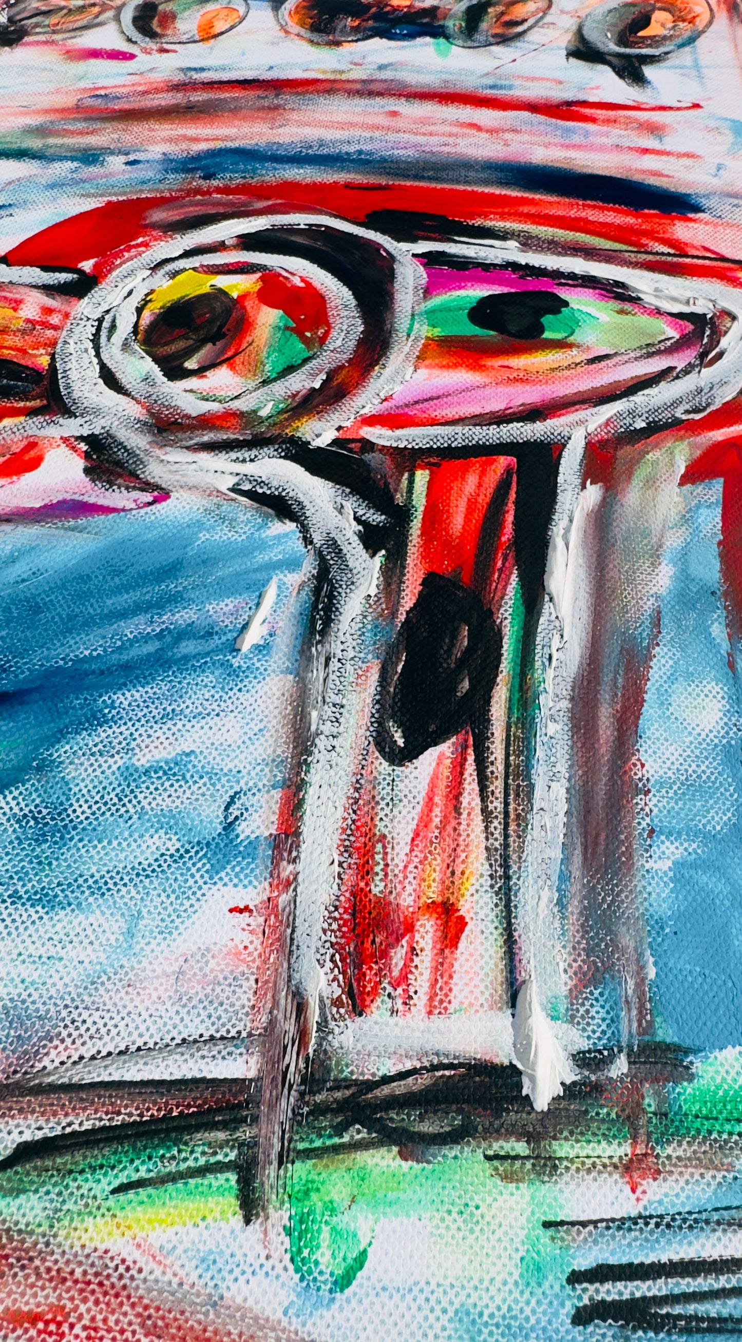 Confused  - Original Artwork size 60 x 80 cm