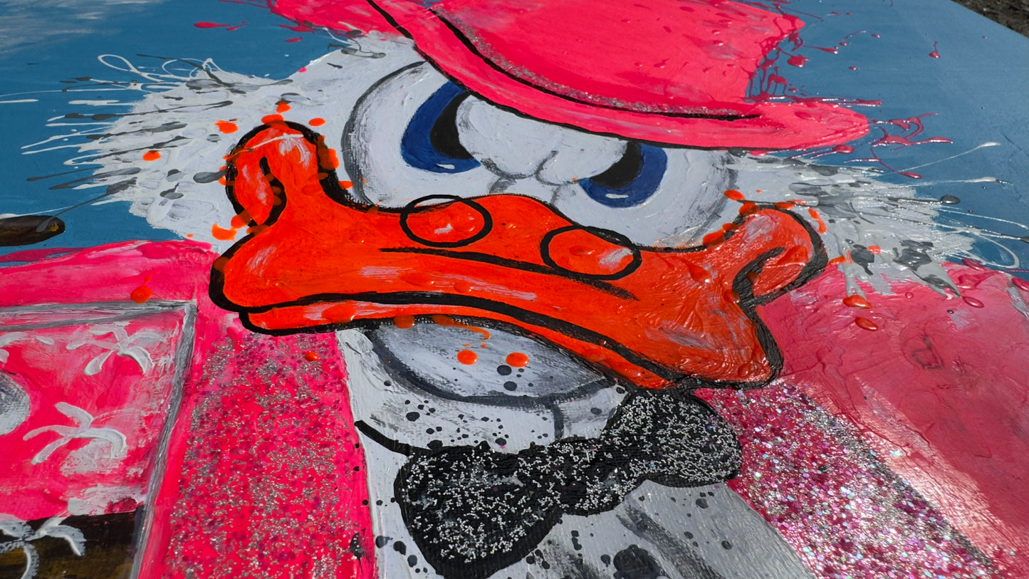 Lucky McDucky - Original Artwork size 60 x 80 cm