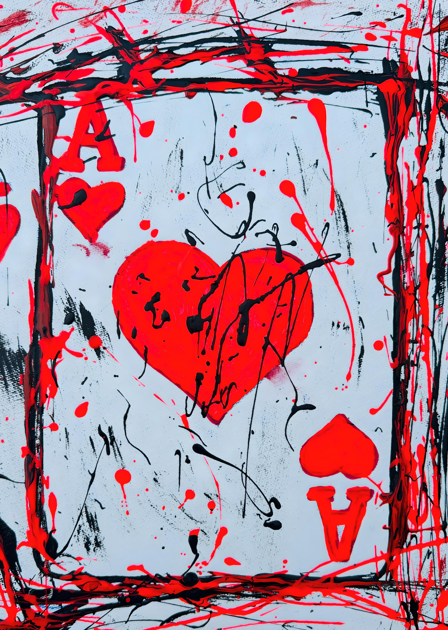 Royal Flush - Original Artwork