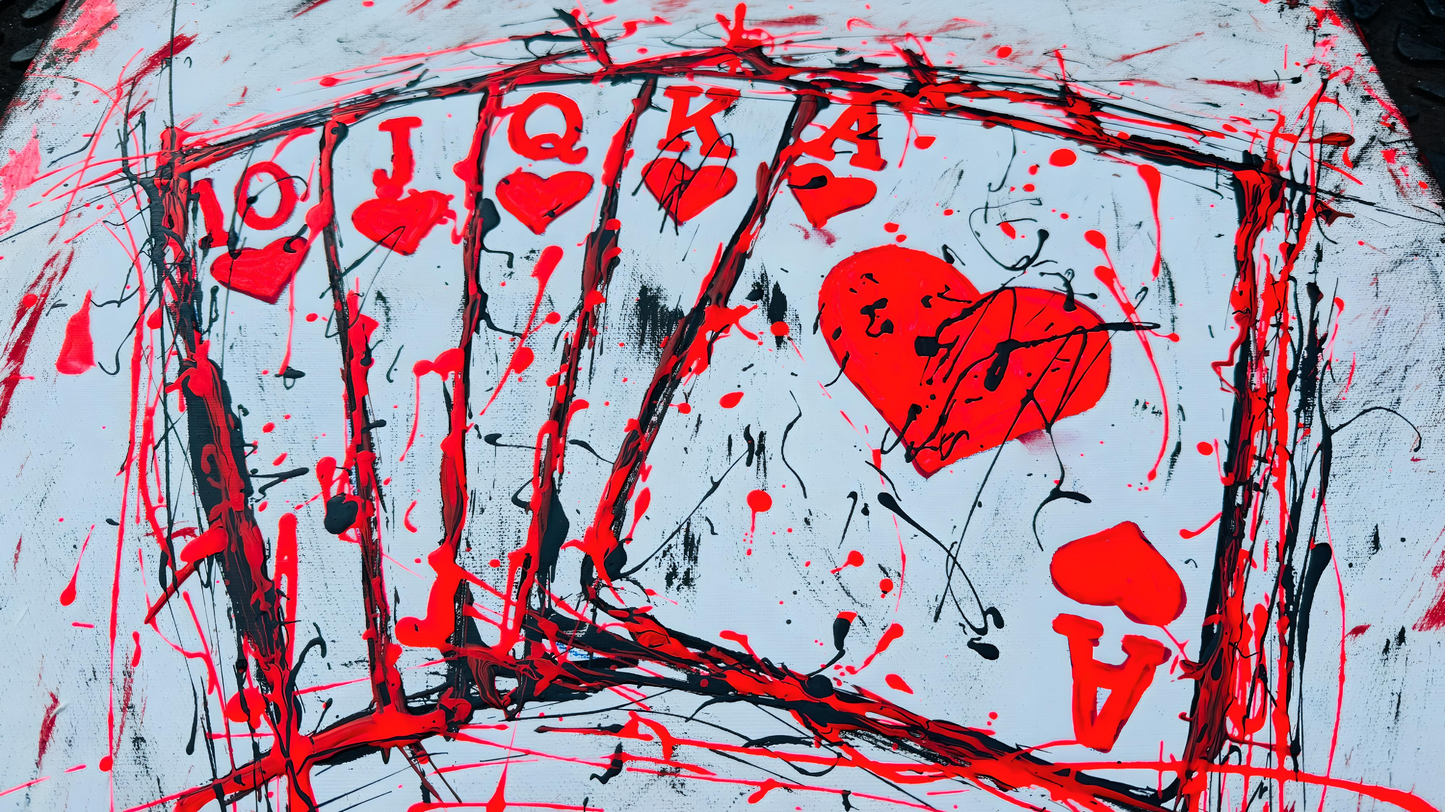 Royal Flush - Original Artwork