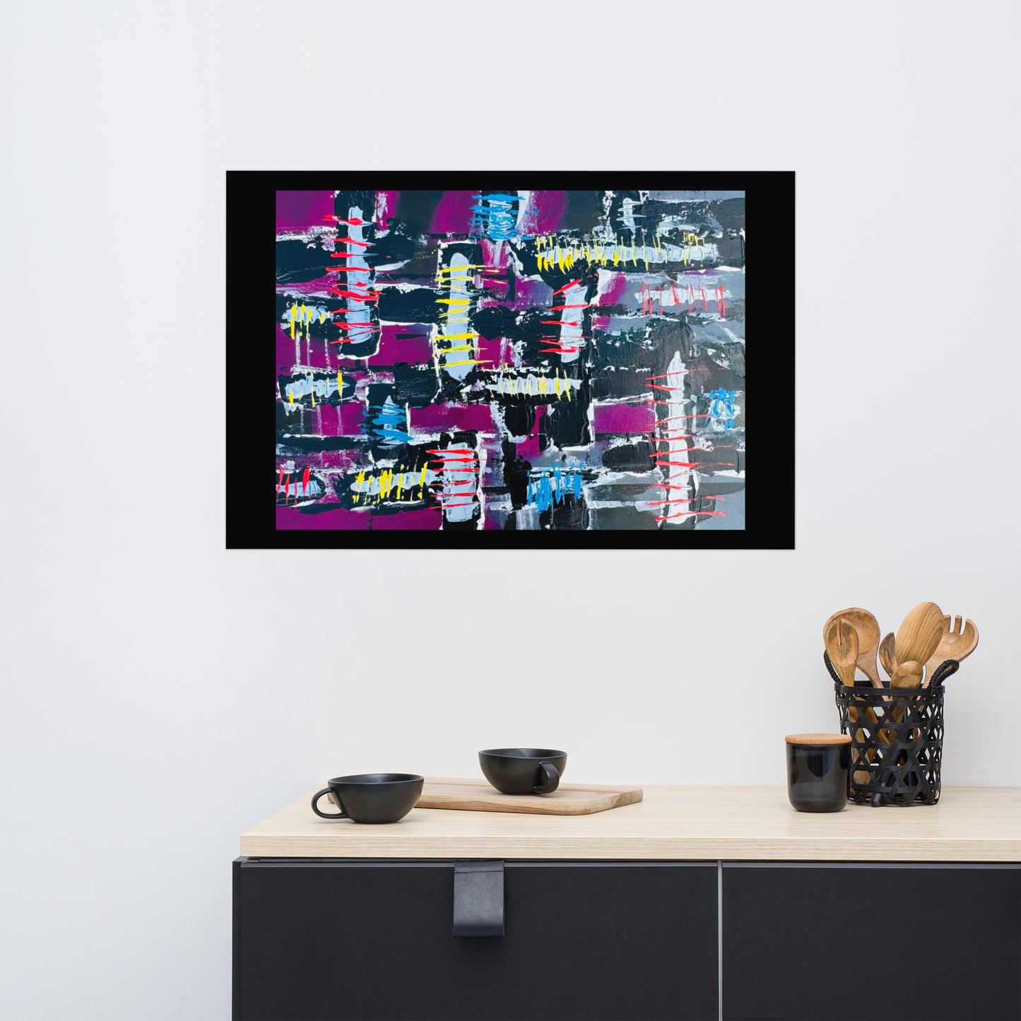 Stitches - Canvas Reprint