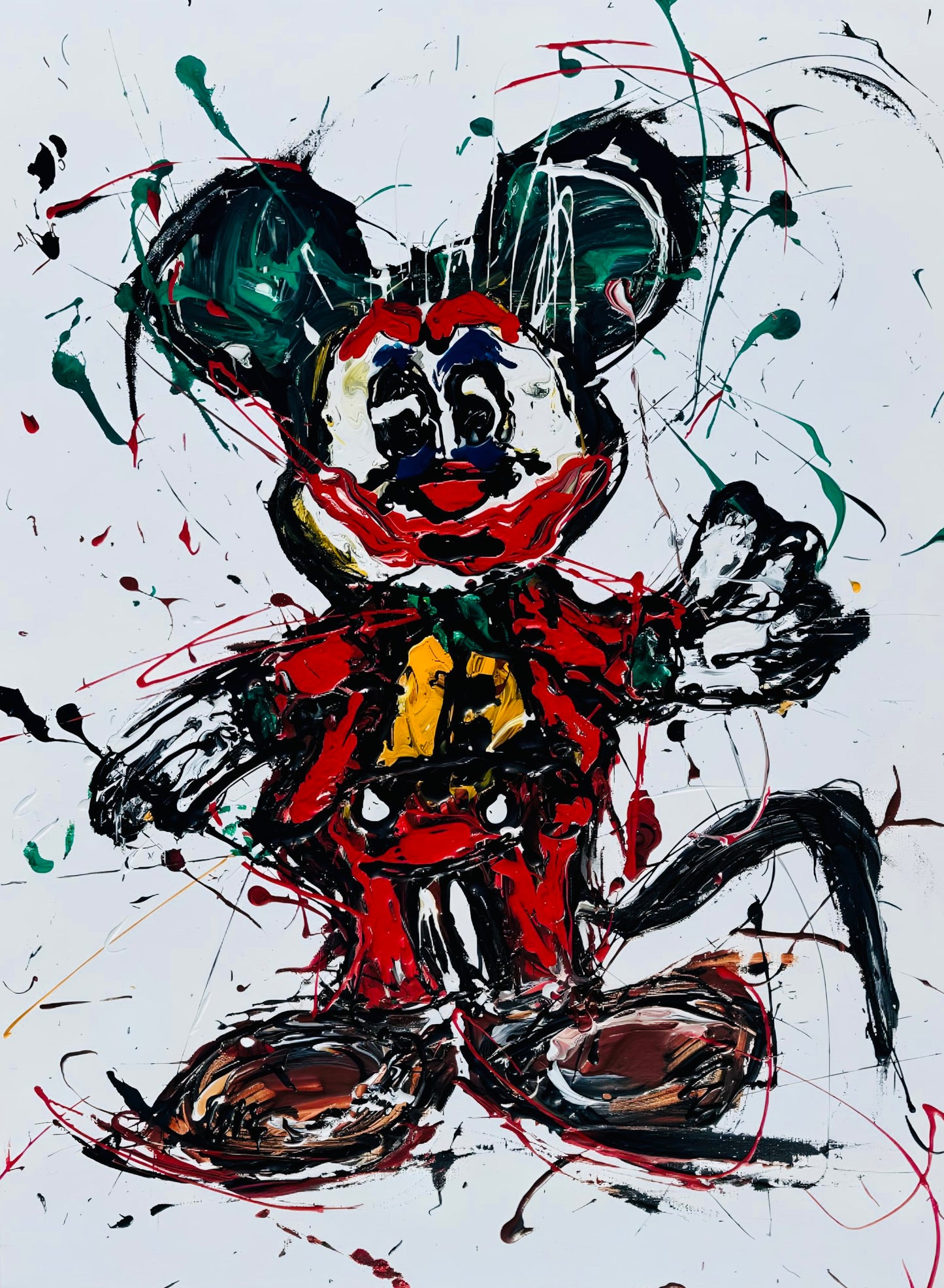 Joker - Mickey Mouse - Original Artwork
