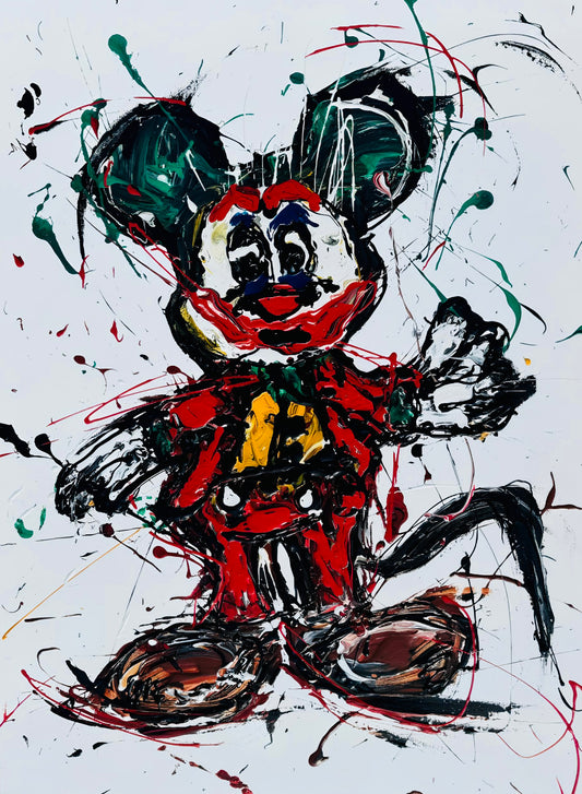 Joker - Mickey Mouse - Original Artwork