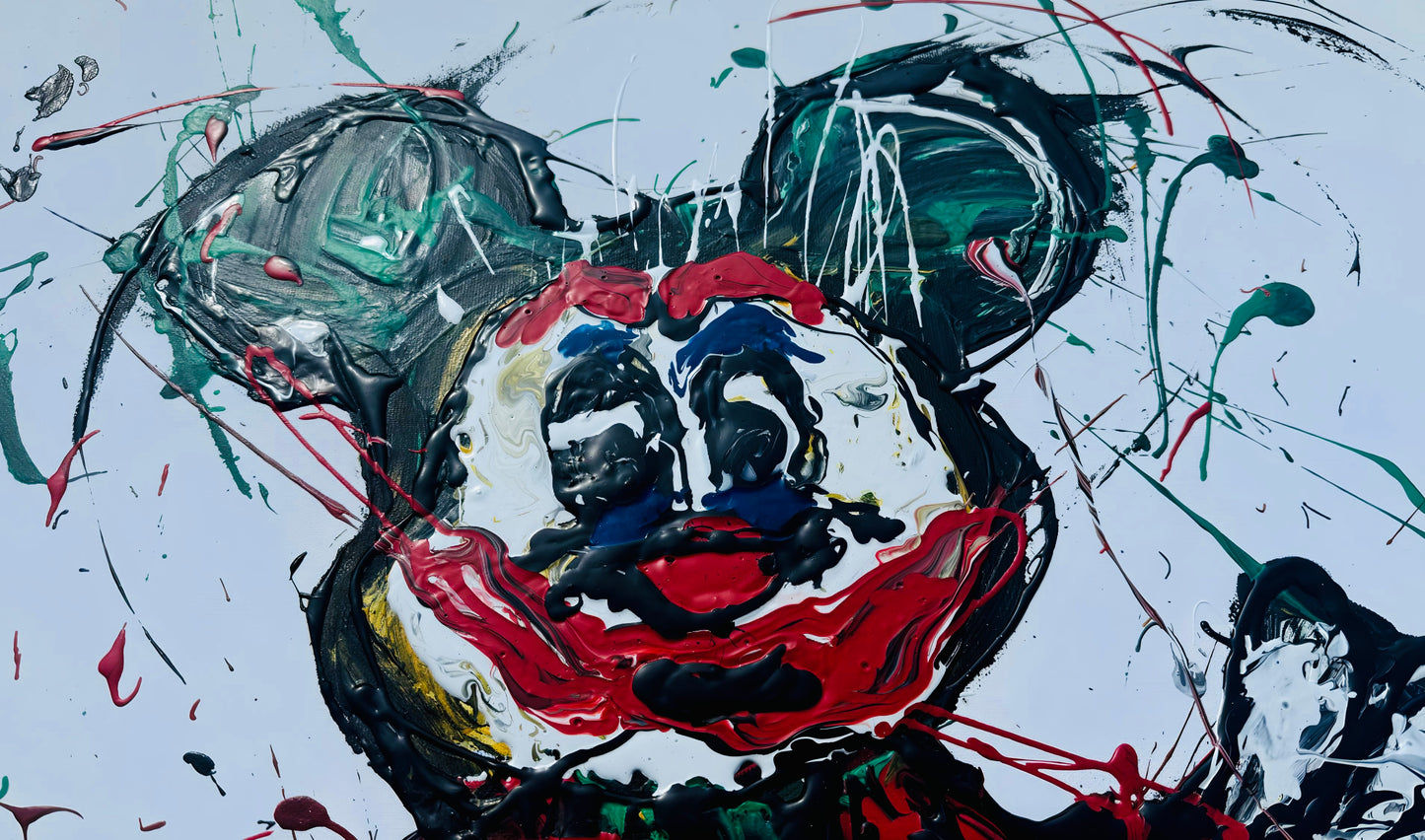 Joker - Mickey Mouse - Original Artwork