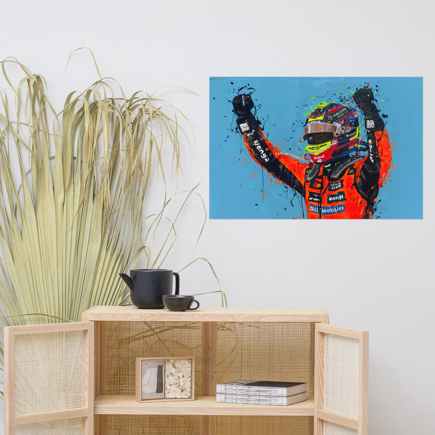 Oscar Piastri - Premium Luster Photo Paper Poster - size 24" x 36"