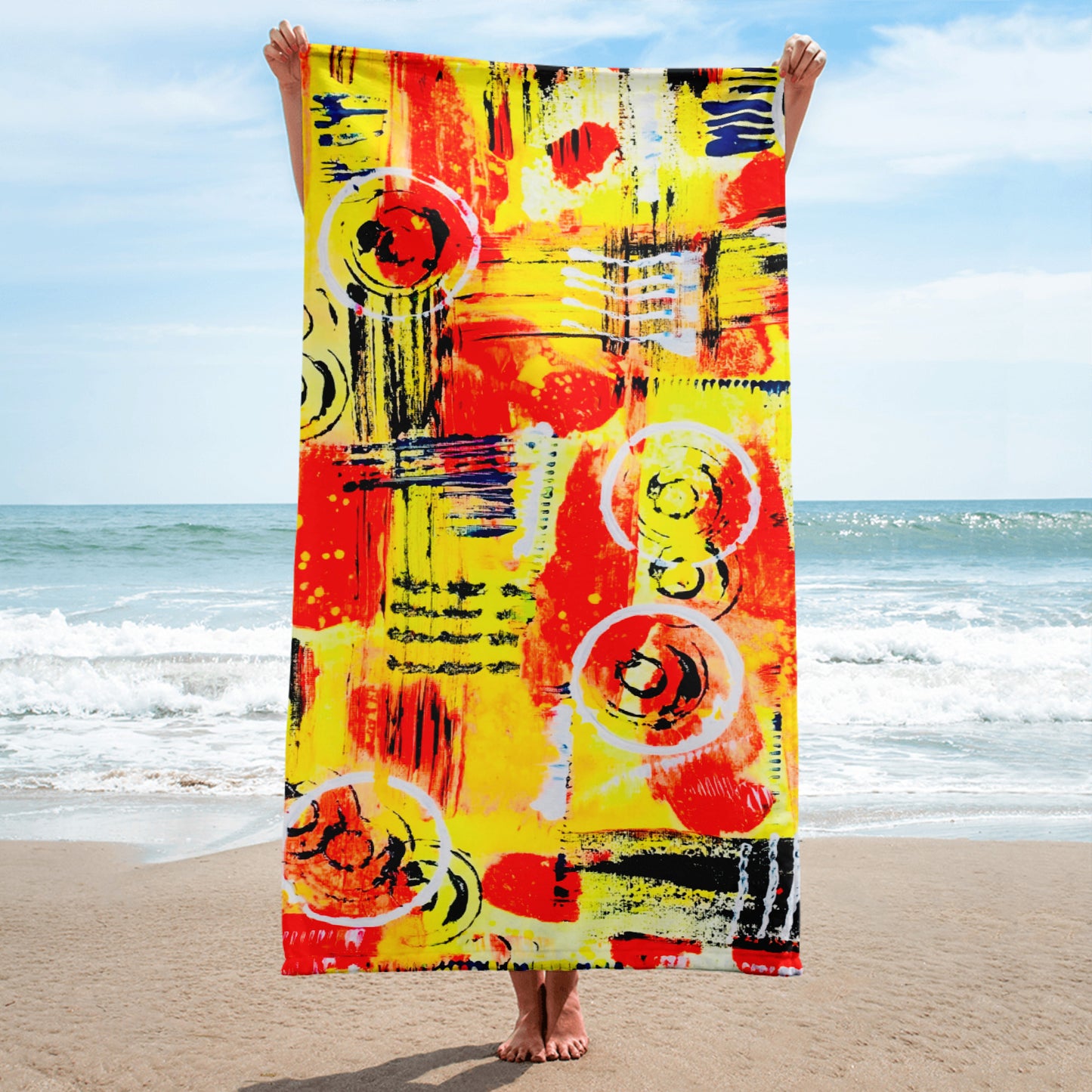 Tequila Sunrise - Beach Towel