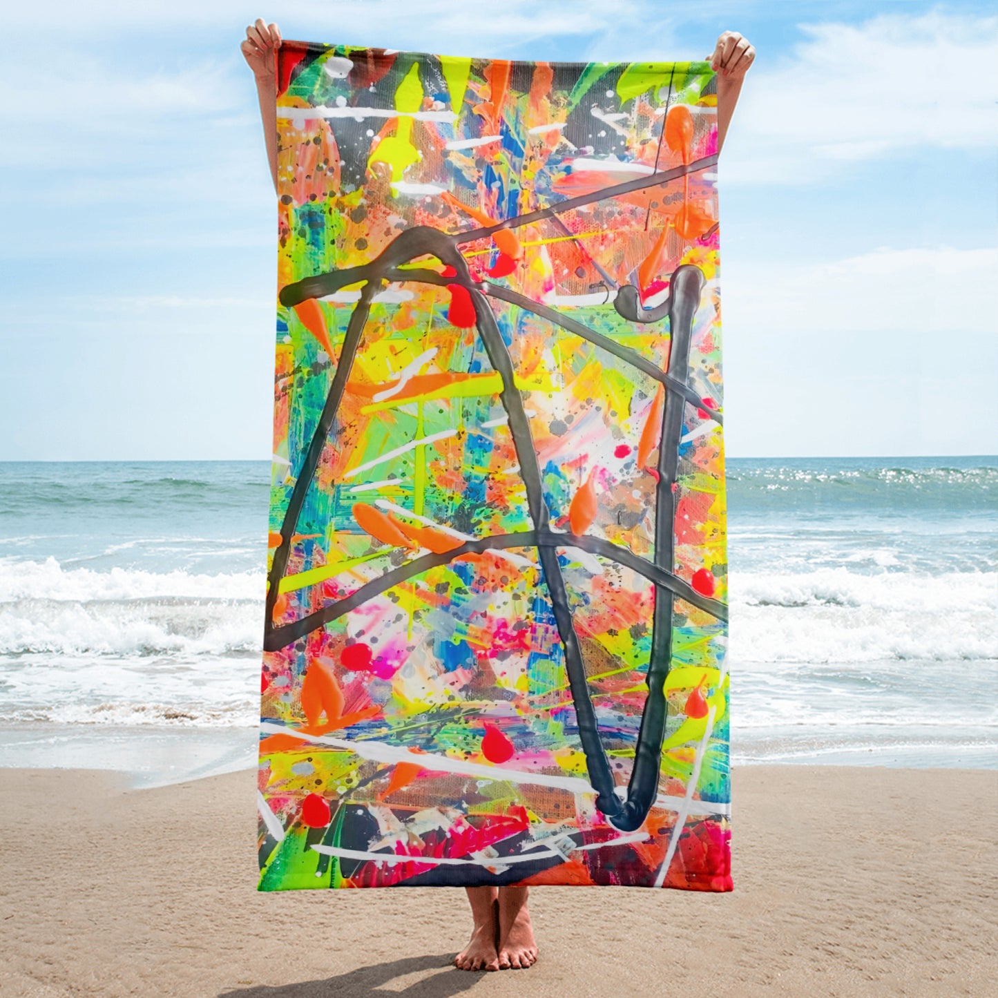 Padlock - Beach Towel