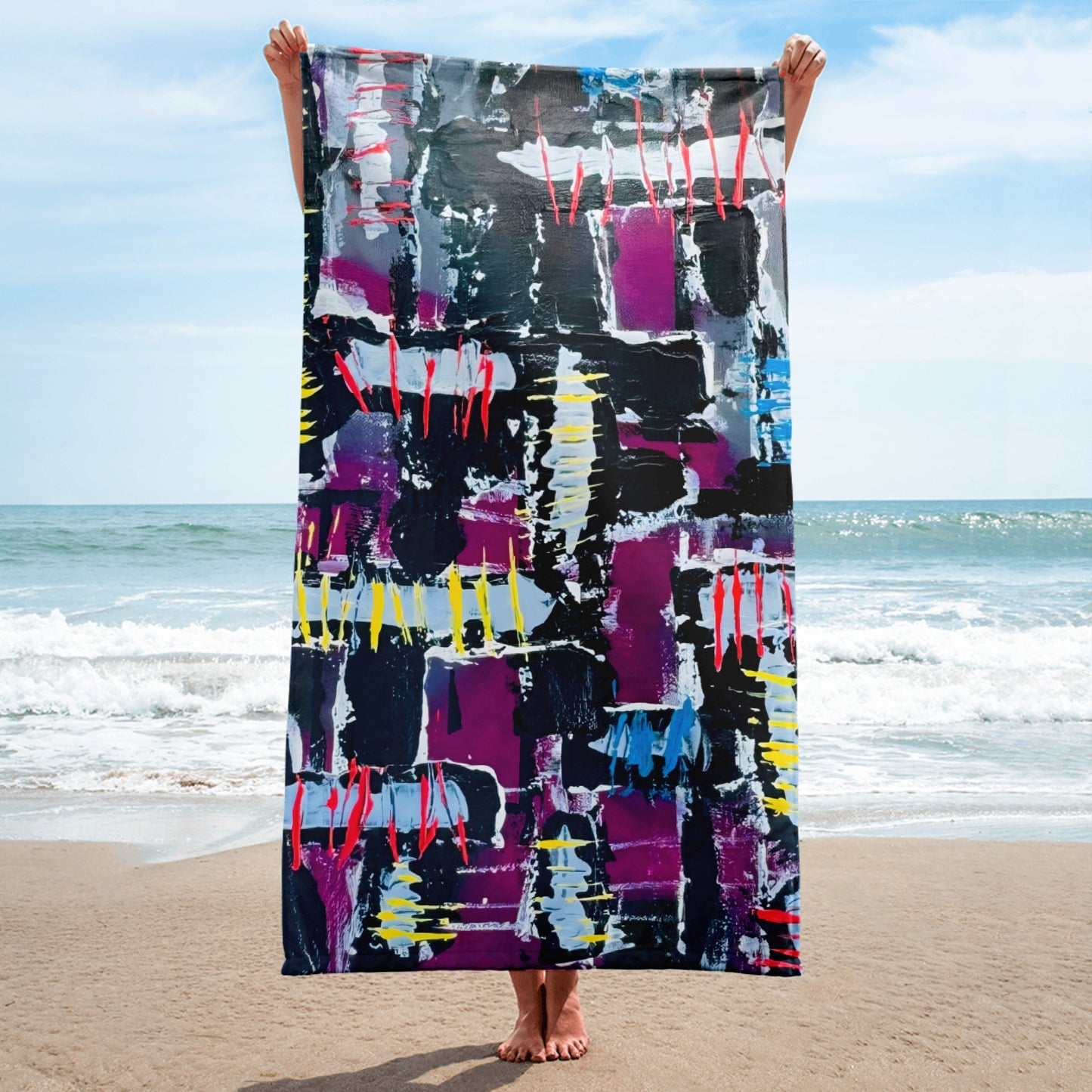 Stitches - Beach Towel