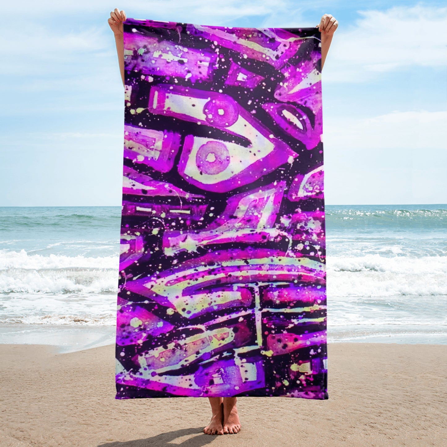 Reflection N°3 - Beach Towel