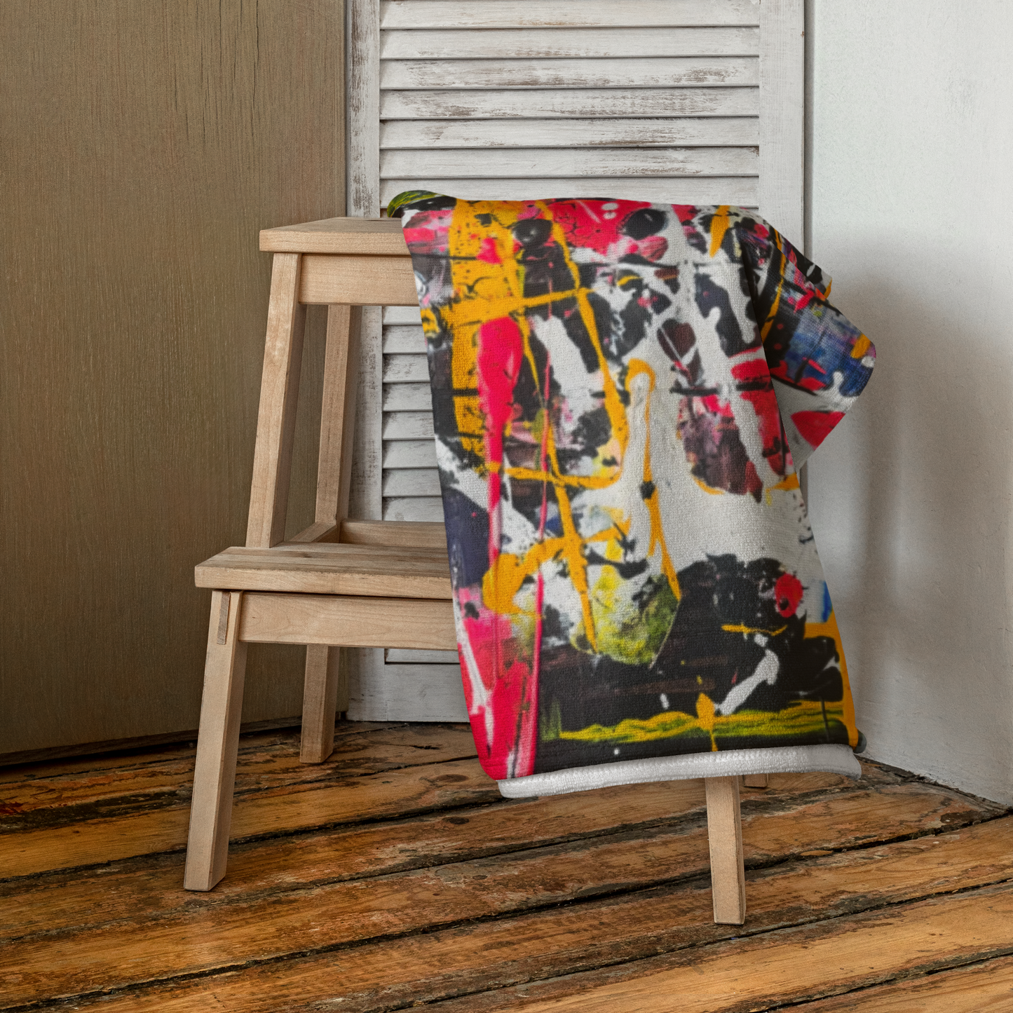 Unmellow yellow - Beach Towel