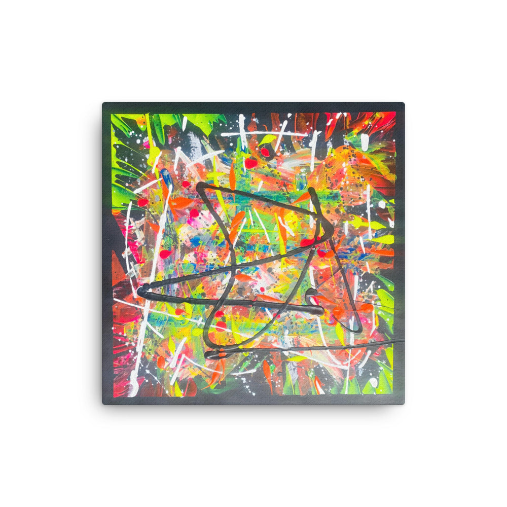 Padlock - Canvas Reprint