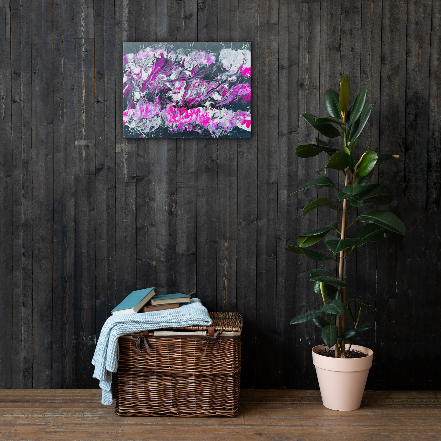 Bittersweet Swirl - Canvas Reprint