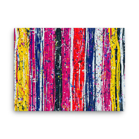 Stripped - Canvas Reprint