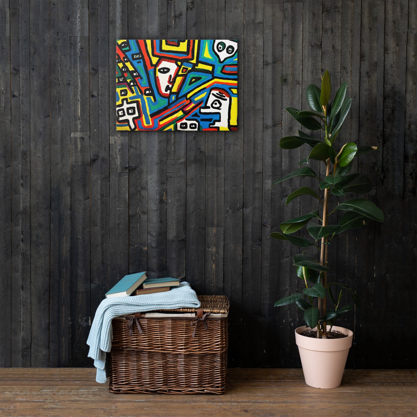 All Eyes On Me - Canvas Reprint