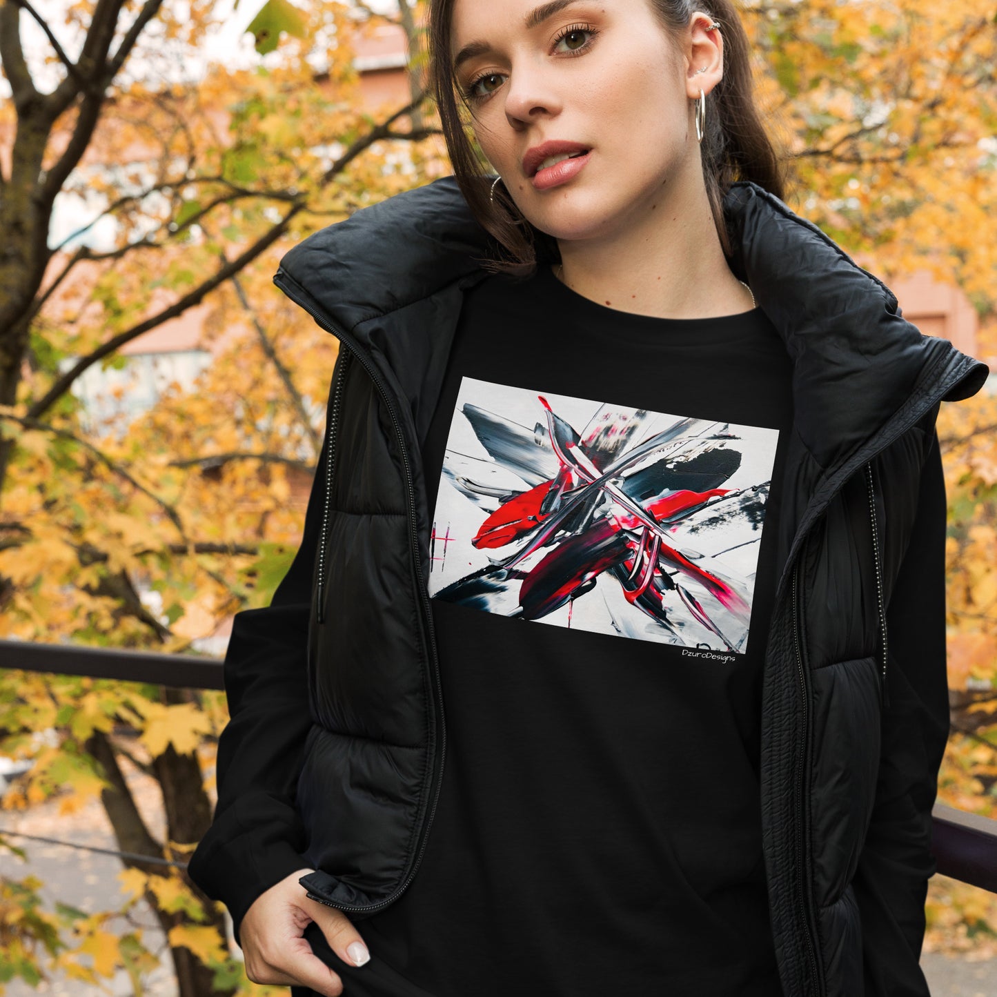 Bird Black - Unisex Long Sleeve Tee
