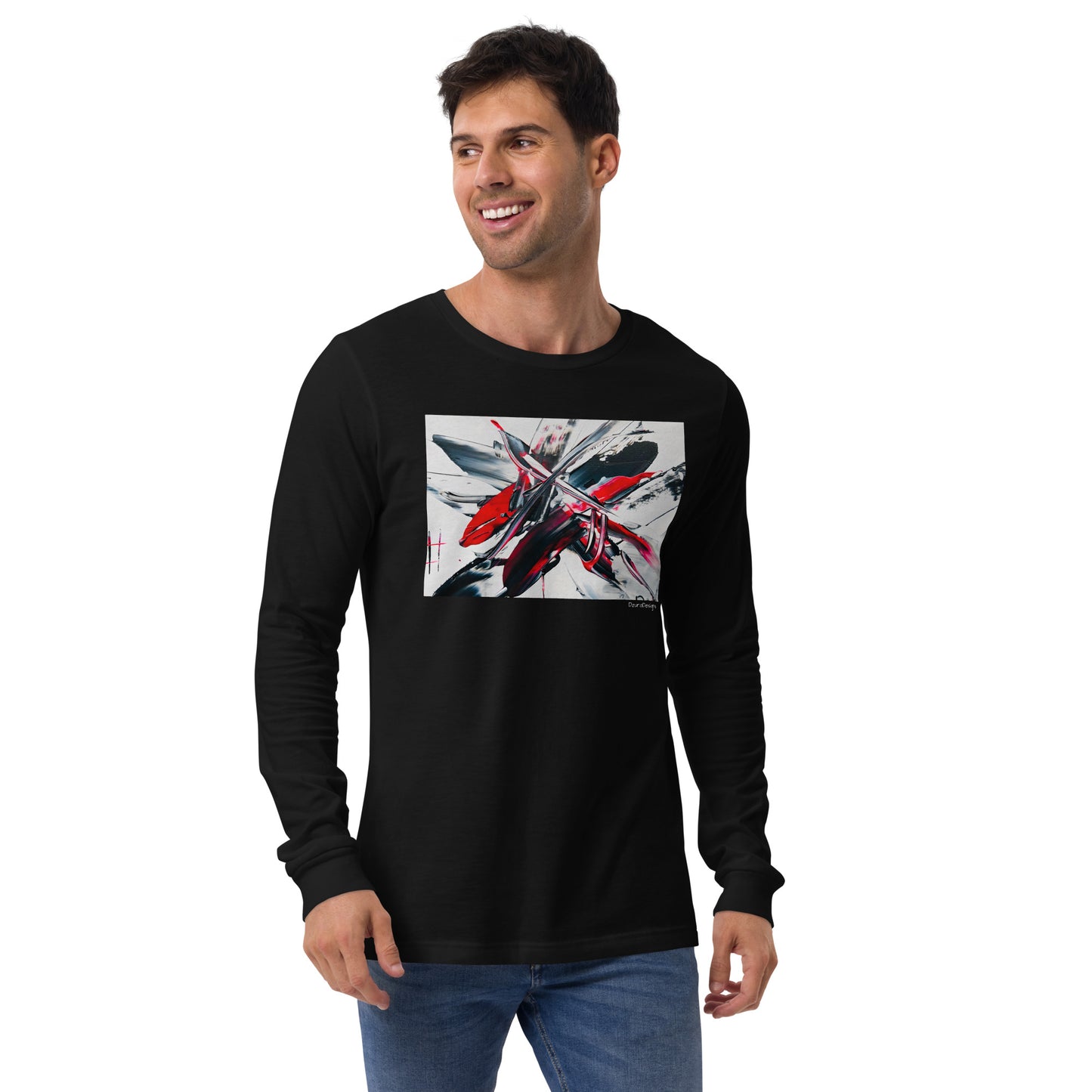 Bird Black - Unisex Long Sleeve Tee