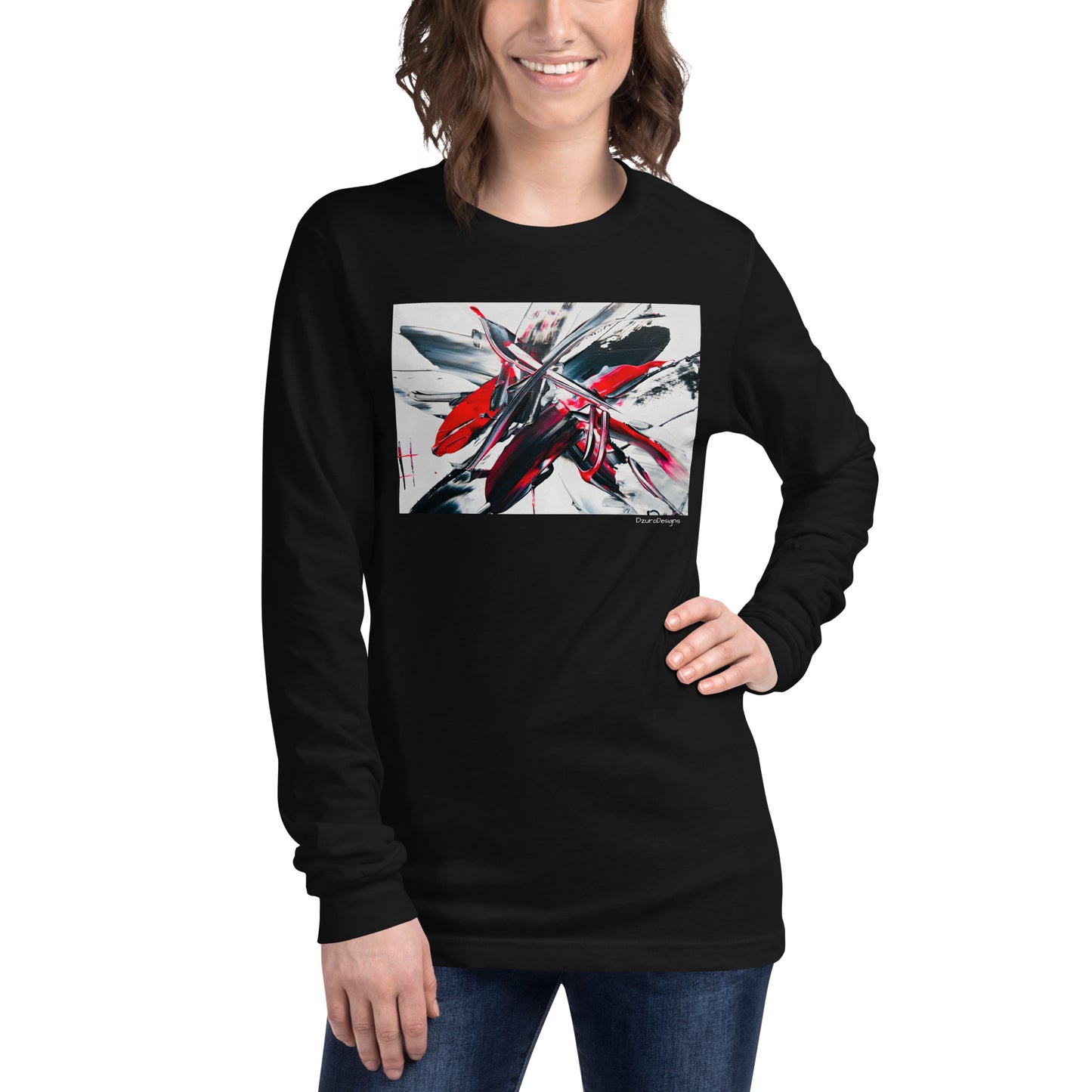 Bird Black - Unisex Long Sleeve Tee