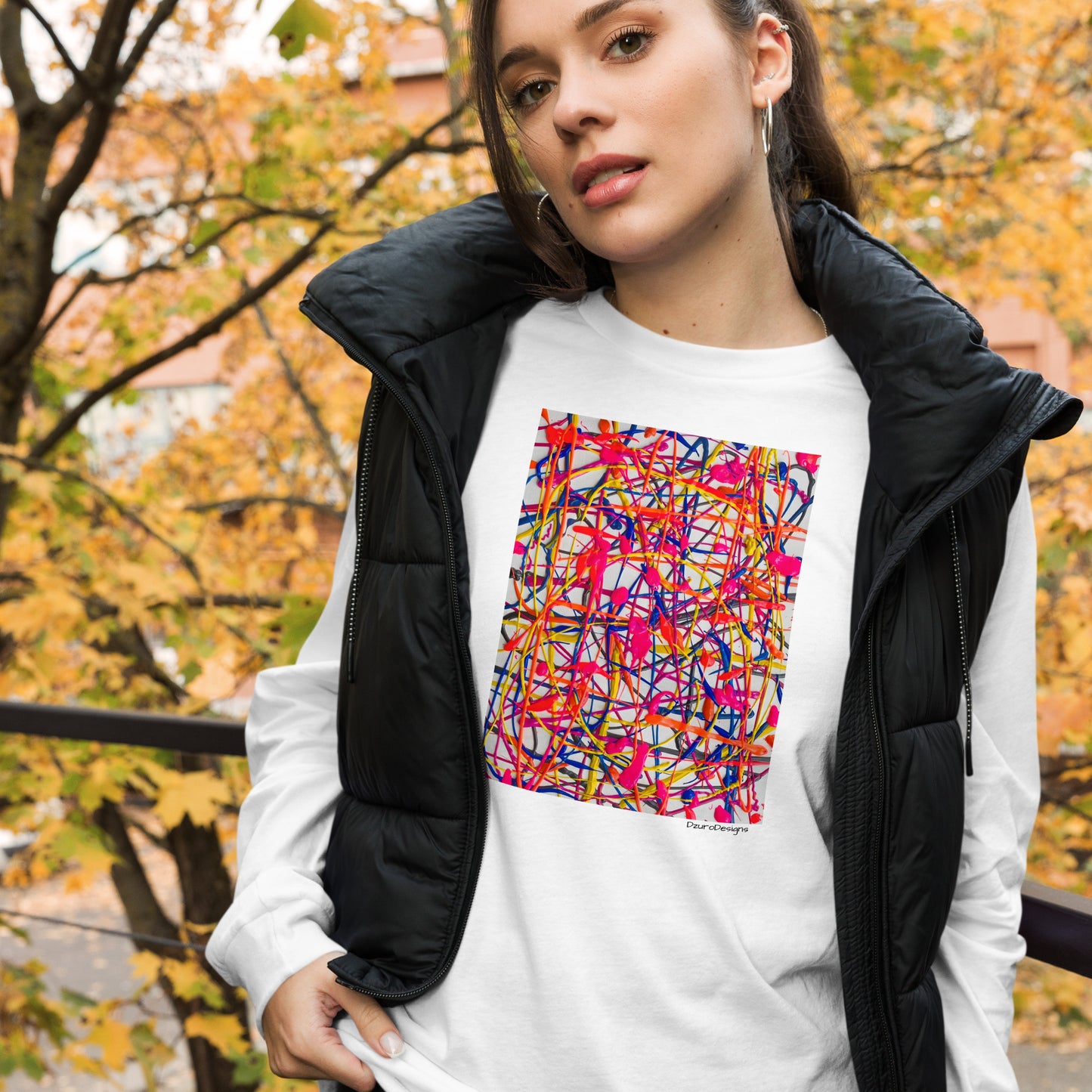 Neon Web - Unisex Long Sleeve Tee