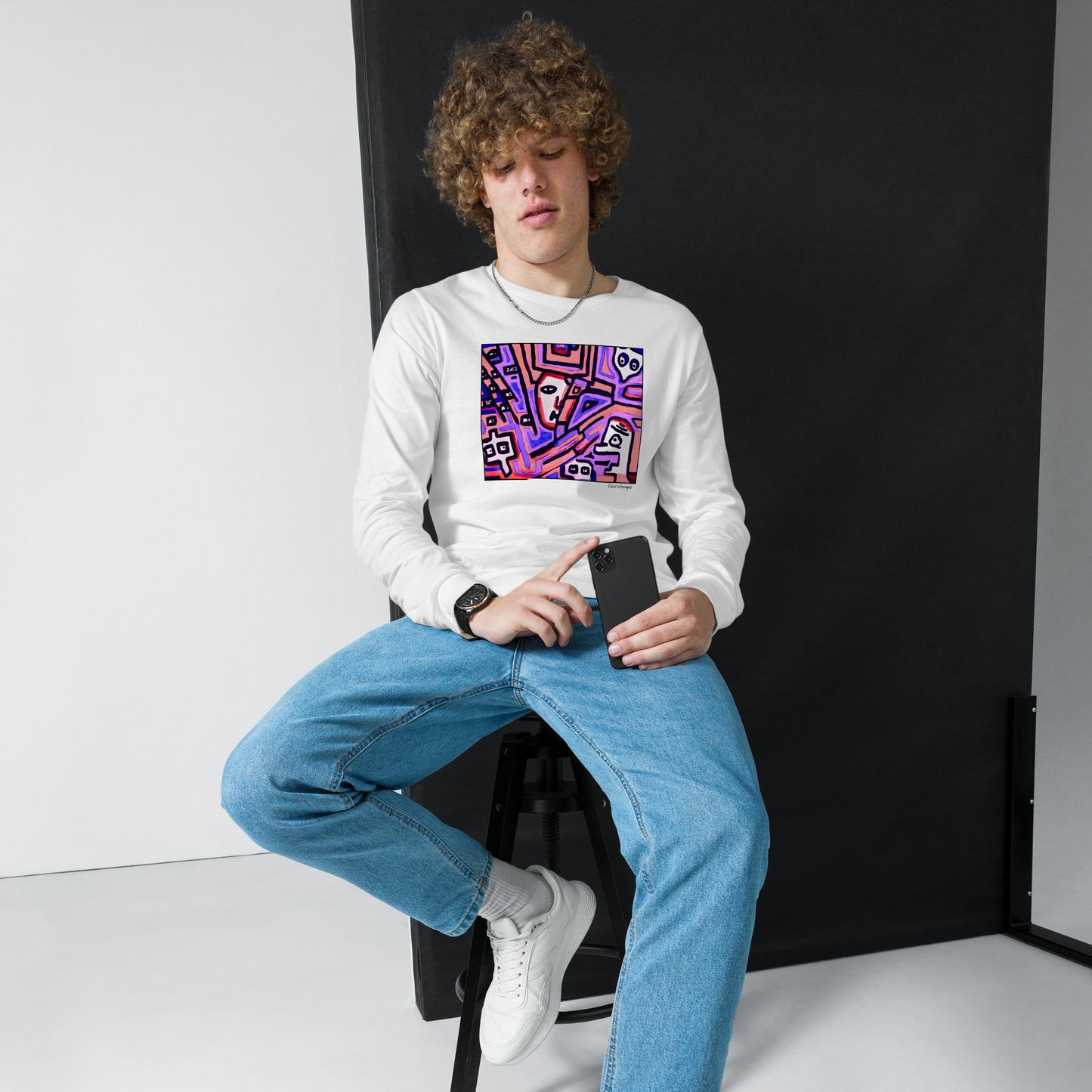 All Eyes On Me N°6 -  Unisex Long Sleeve Tee