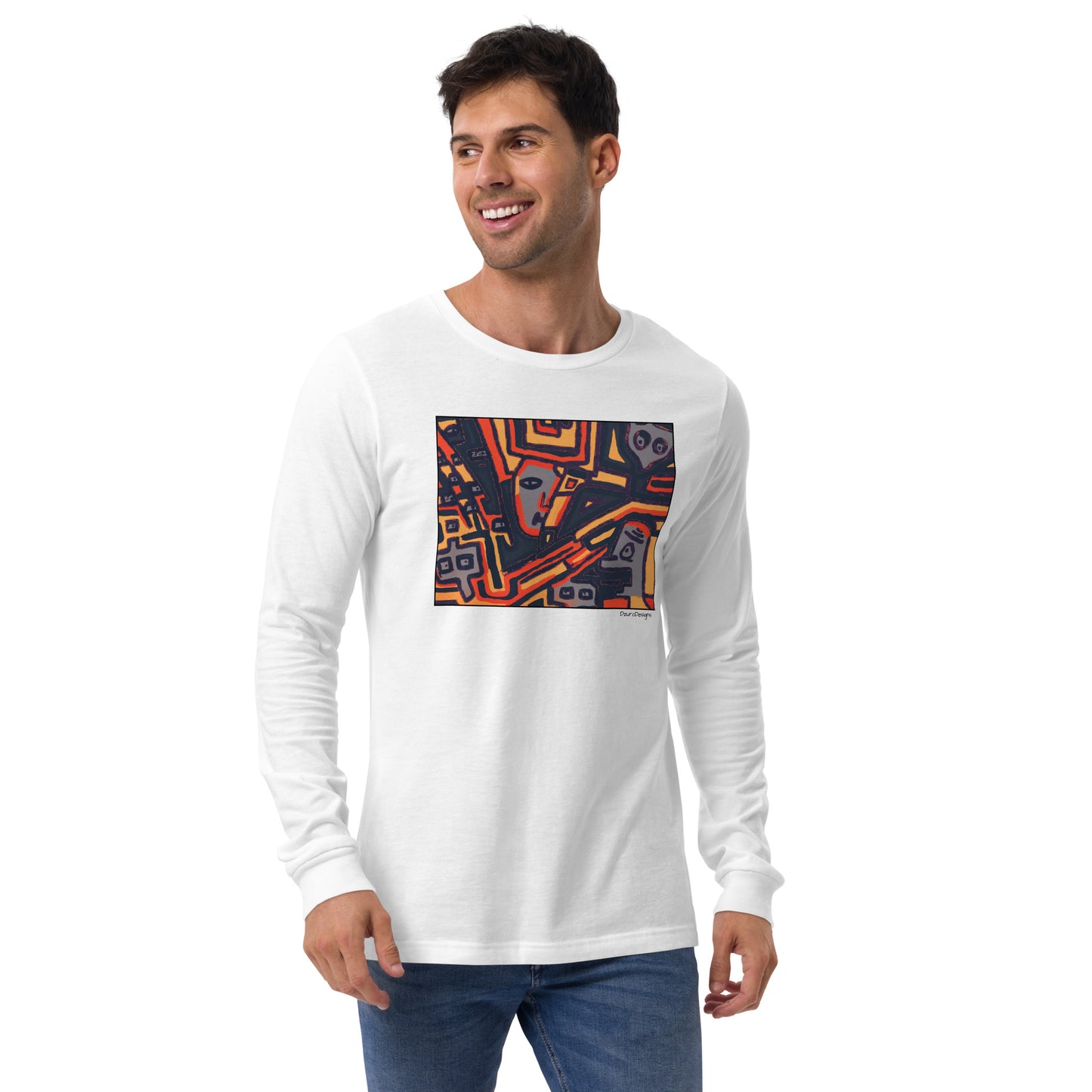 All Eyes On Me N°8 - Unisex Long Sleeve Tee