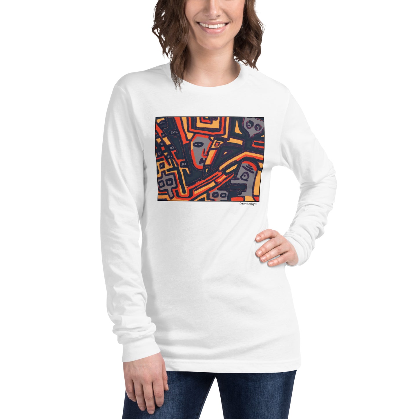 All Eyes On Me N°8 - Unisex Long Sleeve Tee