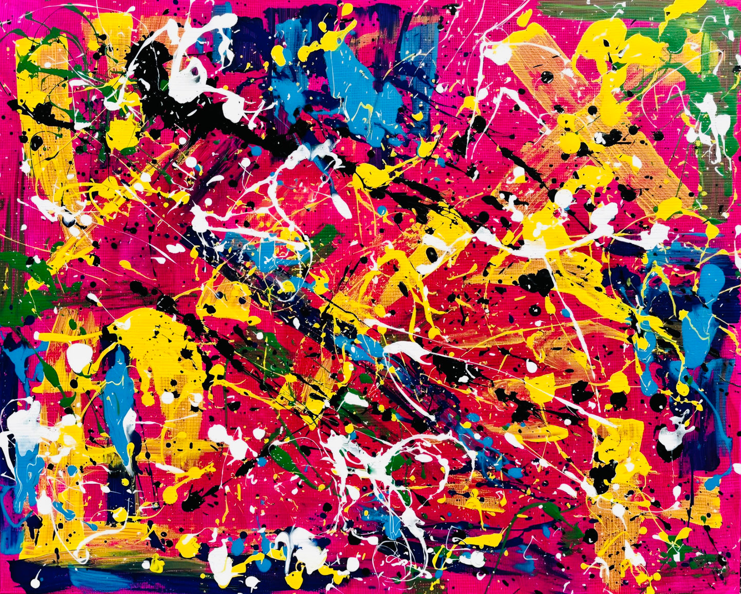 Raspberry Delight - Original Artwork