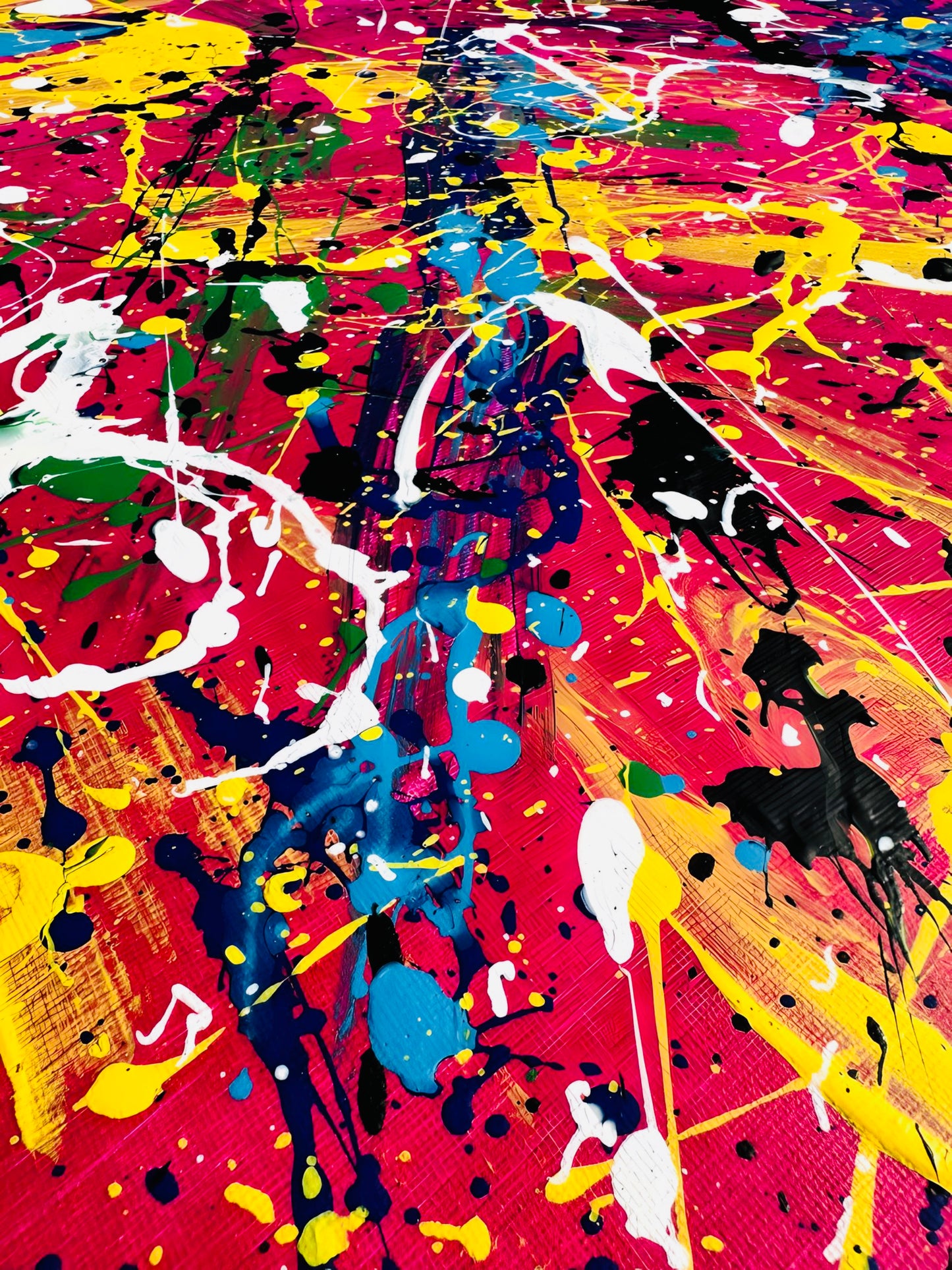 Raspberry Delight - Original Artwork