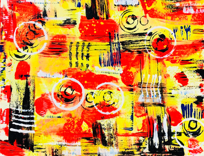 Tequila Sunrise - Original Artwork