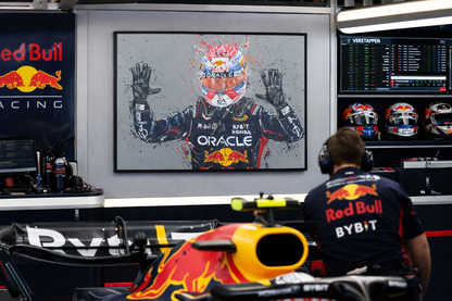 Max Verstappen wins Monza 2025 - Framed canvas