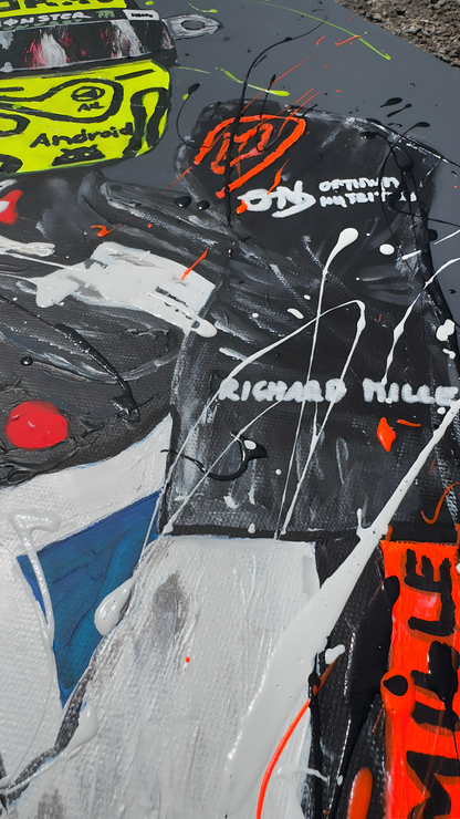 Lando Norris wins Monaco grand prix 2025 - Original Artwork