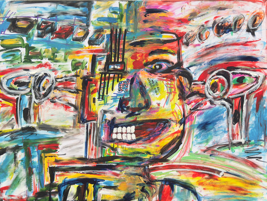 Confused  - Original Artwork size 60 x 80 cm