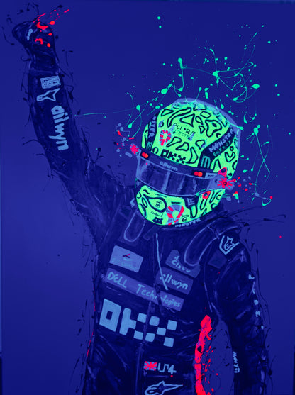 Lando Norris Original Artwork