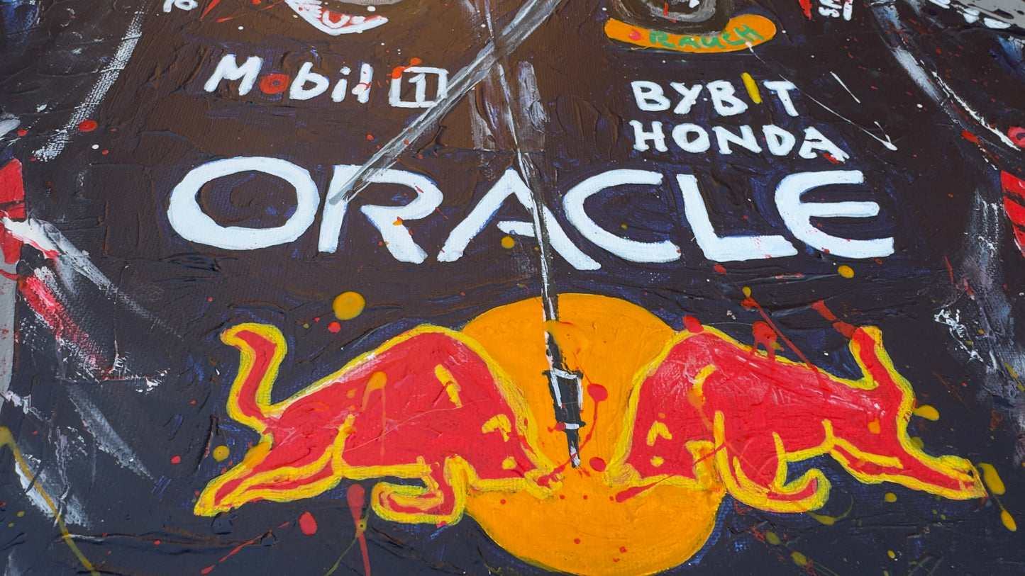 Max Verstappen wins Monza 2025 - Framed canvas