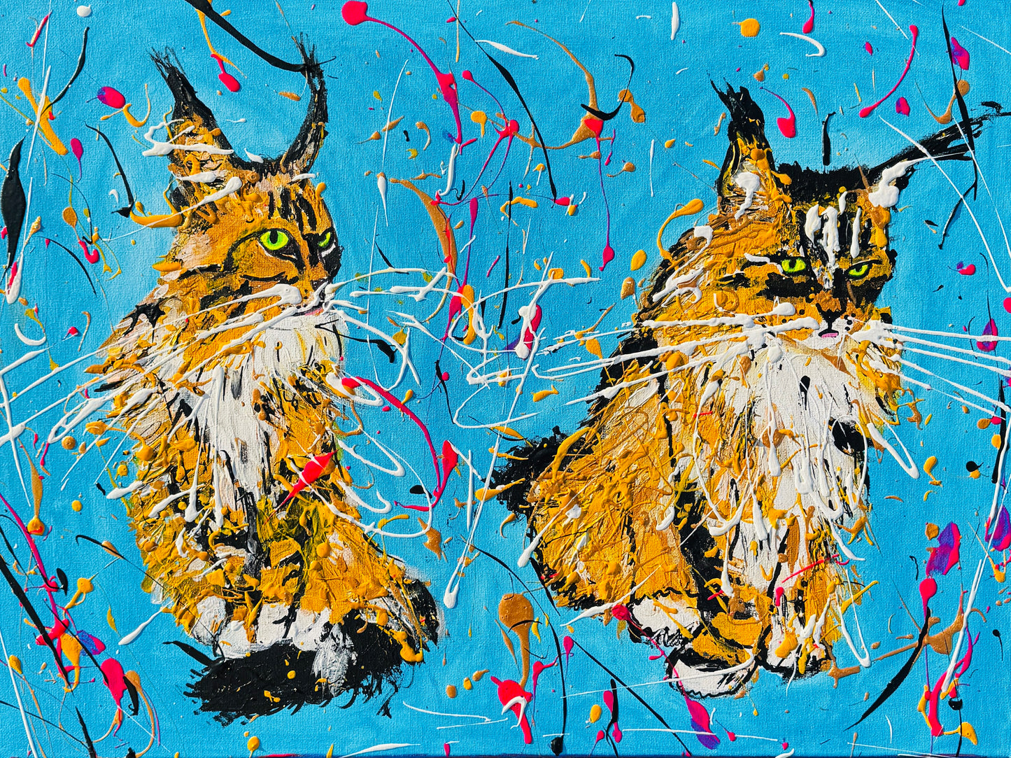 Peaches & Chilli - Original Artwork