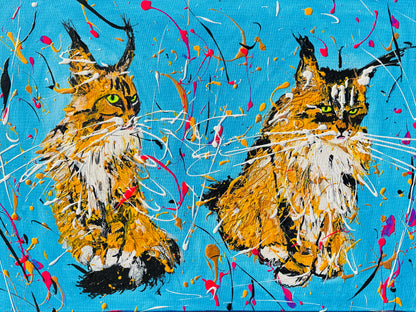 Peaches & Chilli - Original Artwork