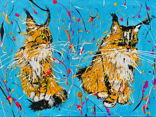 Peaches & Chilli - Original Artwork