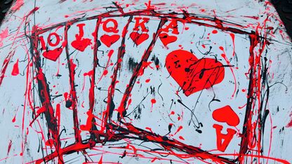 Royal Flush - Original Artwork
