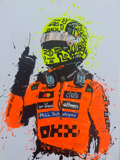 Lando Norris - Original Artwork