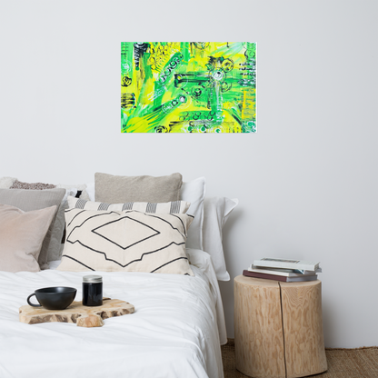 Tequila Slime - Canvas Reprint