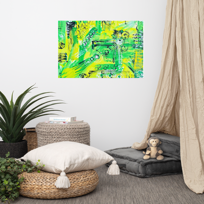 Tequila Slime - Canvas Reprint