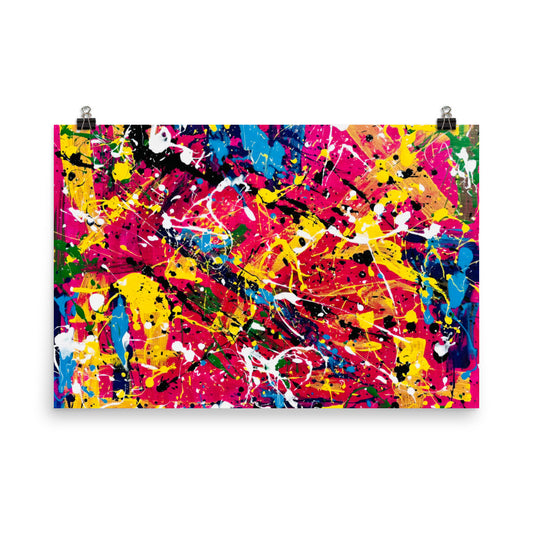Raspberry Delights - Poster