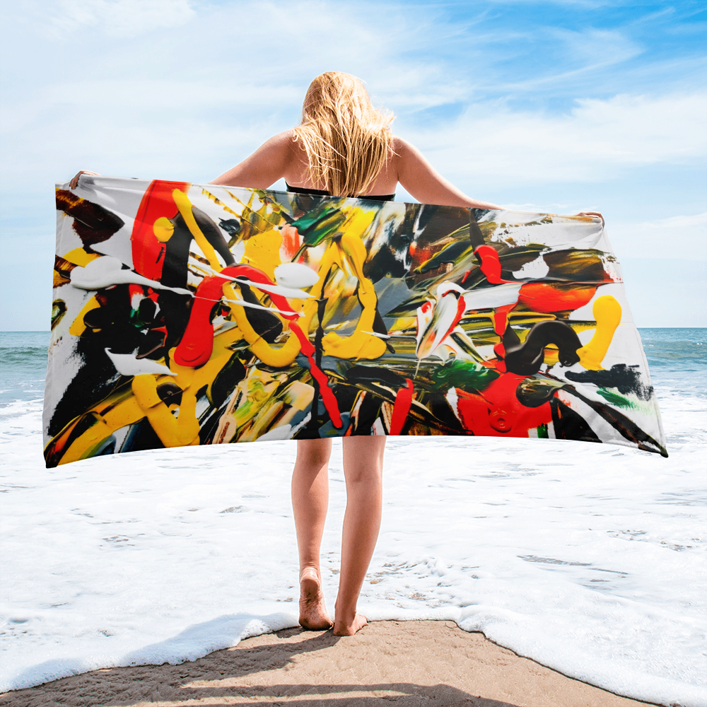 Volcano - Beach Towel