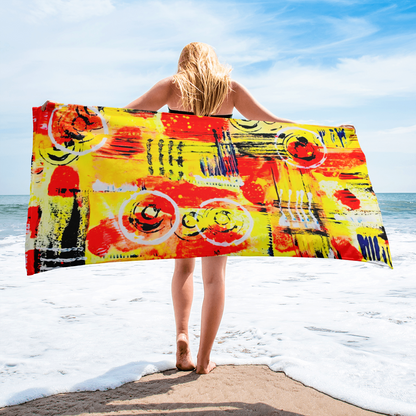 Tequila Sunrise - Beach Towel