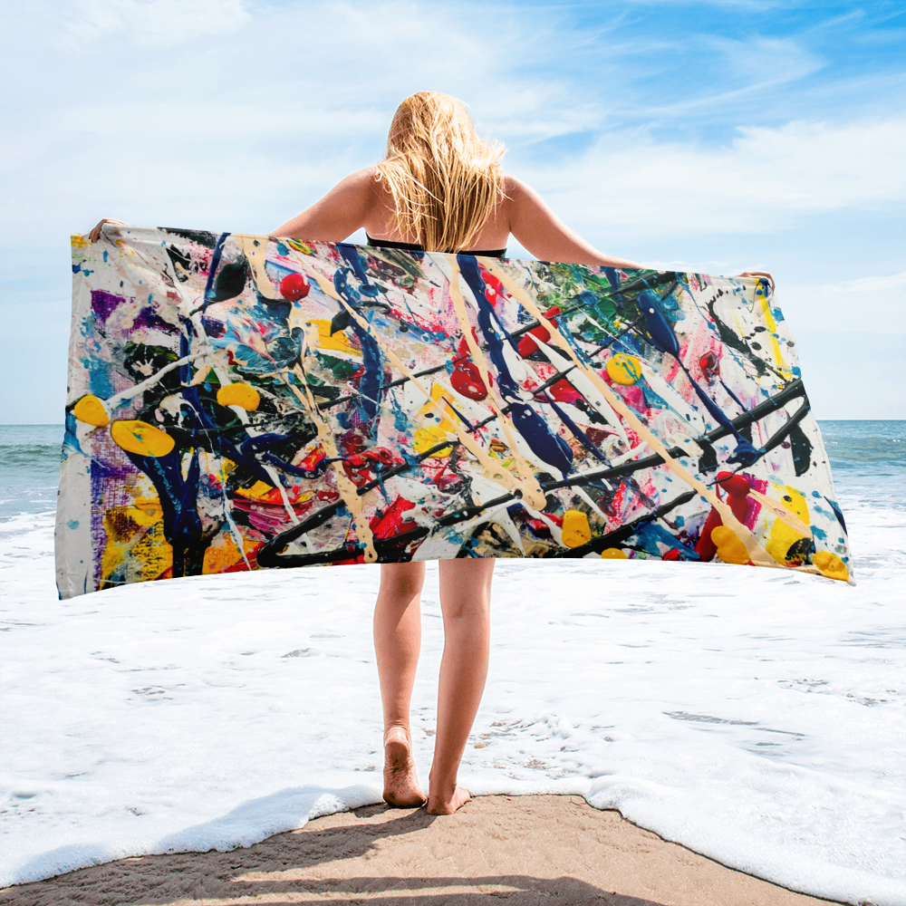 Brain Teaser - Beach Towel