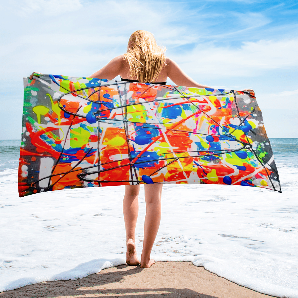 Fissure - Beach Towel