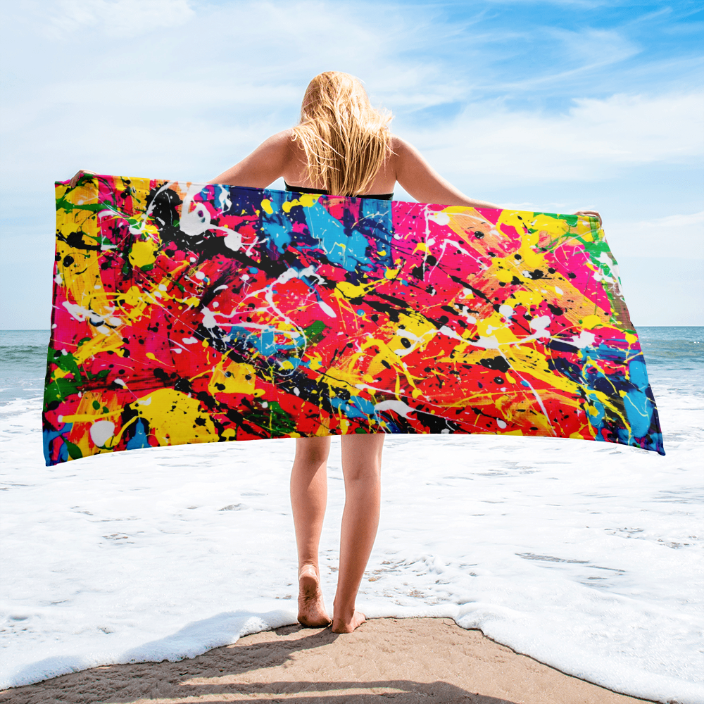 Raspberry Delight - Beach Towel
