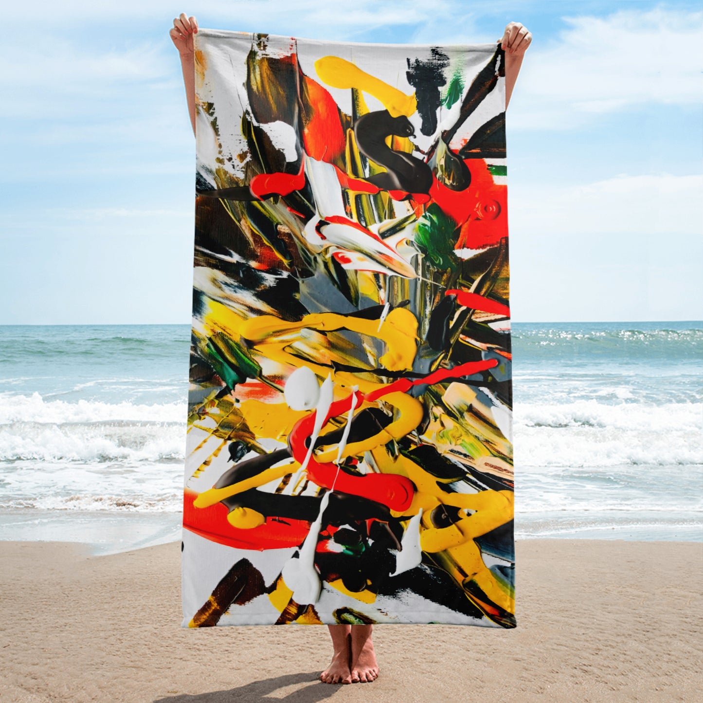 Volcano - Beach Towel