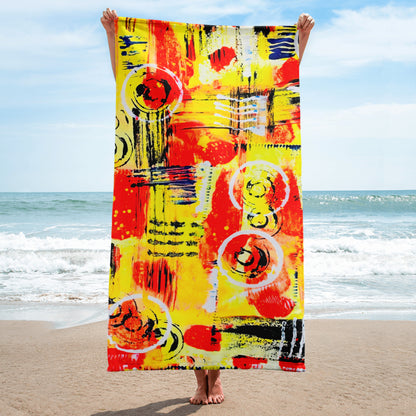 Tequila Sunrise - Beach Towel
